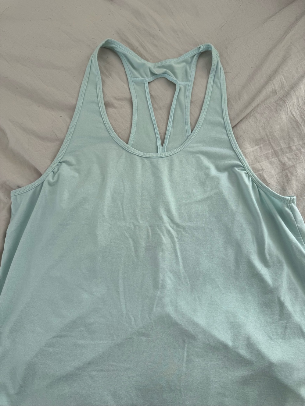Zella Light Mint Racerback Muscle Tank